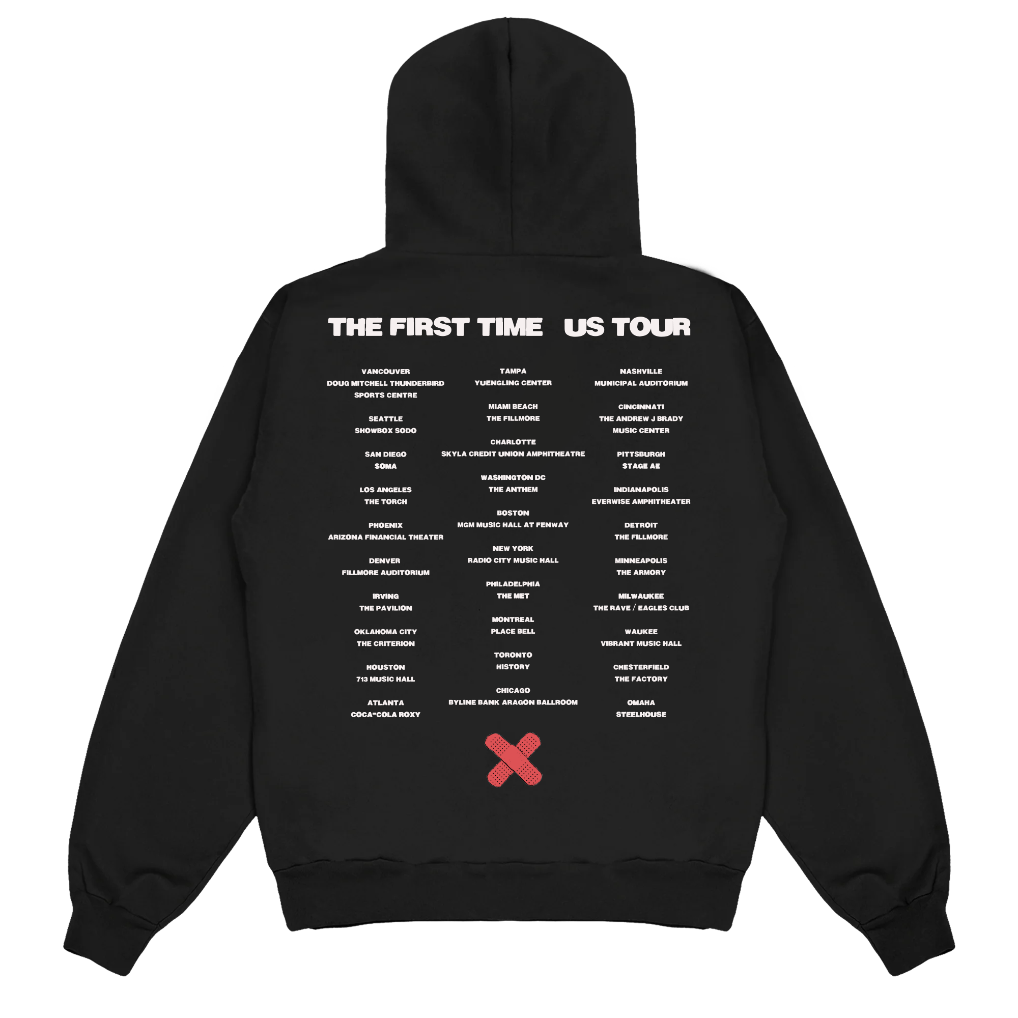 Tape Black Tour Hoodie