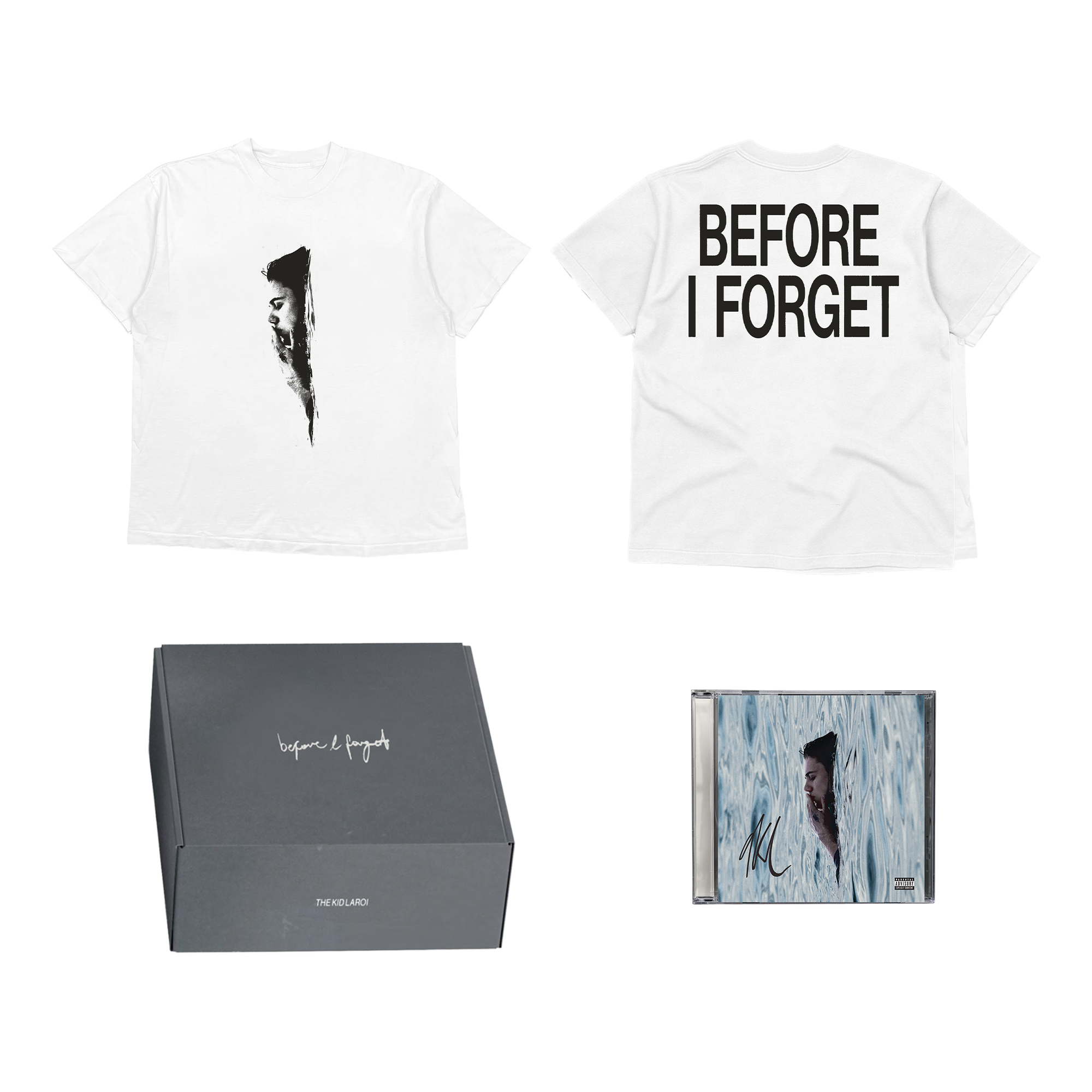 BIF ALBUM TEE BOX SET - SIGNED