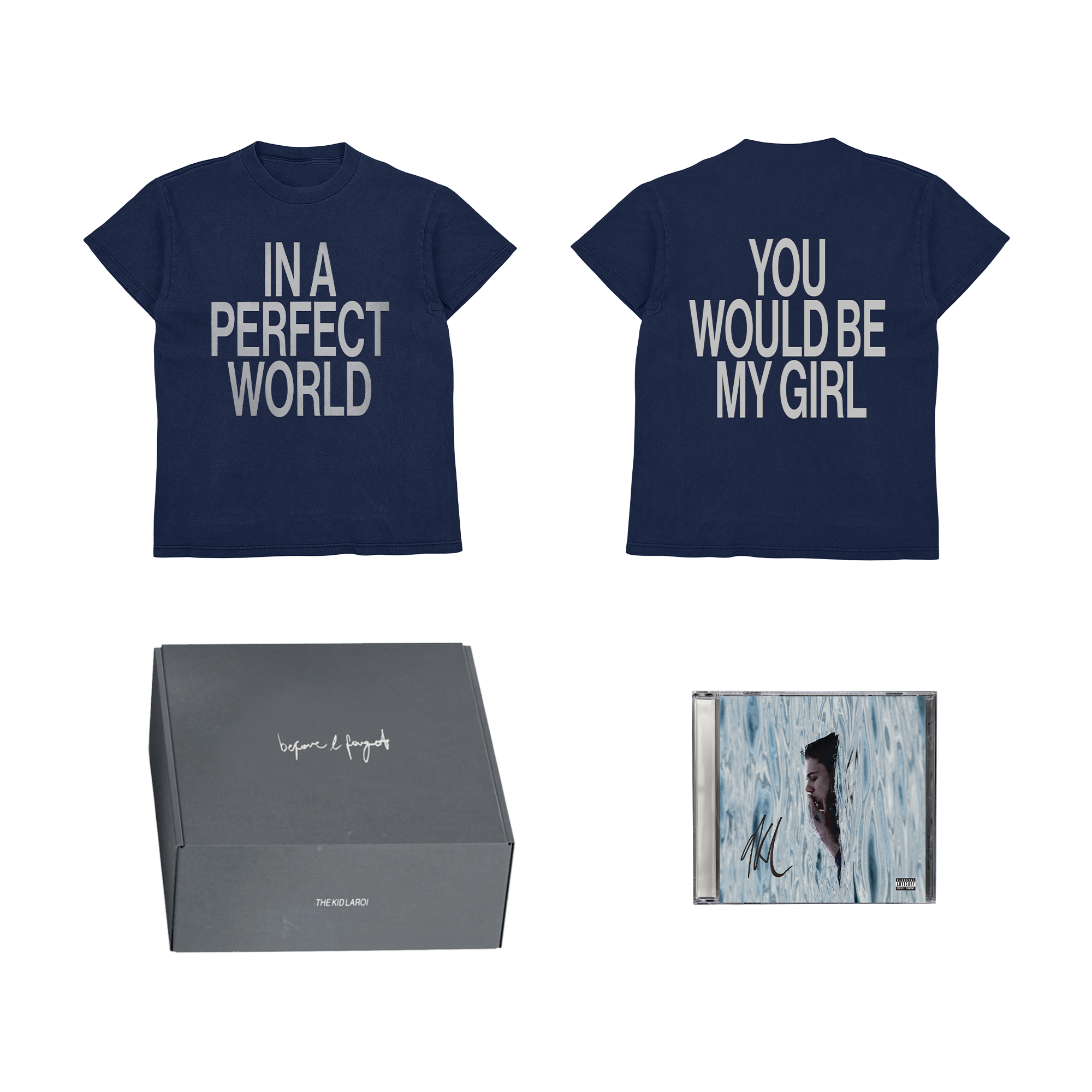 PERFECT WORLD TEE BOX SET - SIGNED