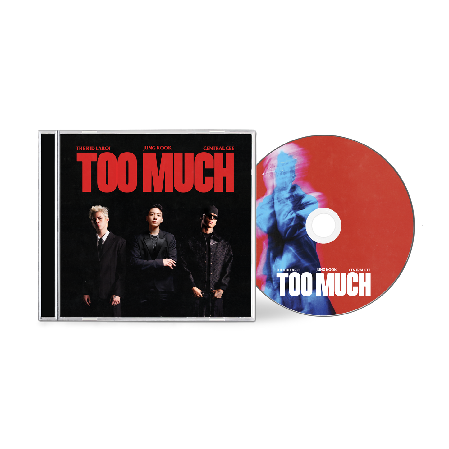 TOO MUCH CD Single (Black Cover)  Official The Kid LAROI – THE KID LAROI